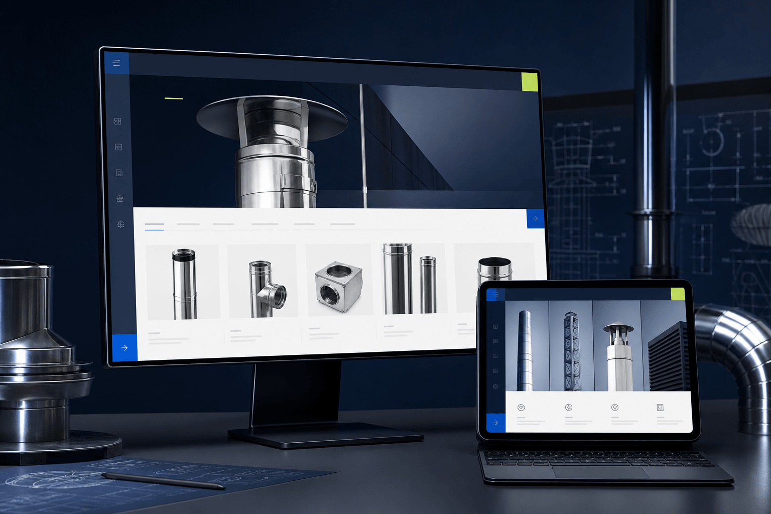Technical product platform interface